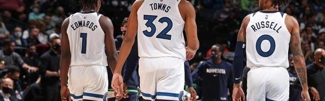 19 拉塞尔27分助森林狼擒灰熊  